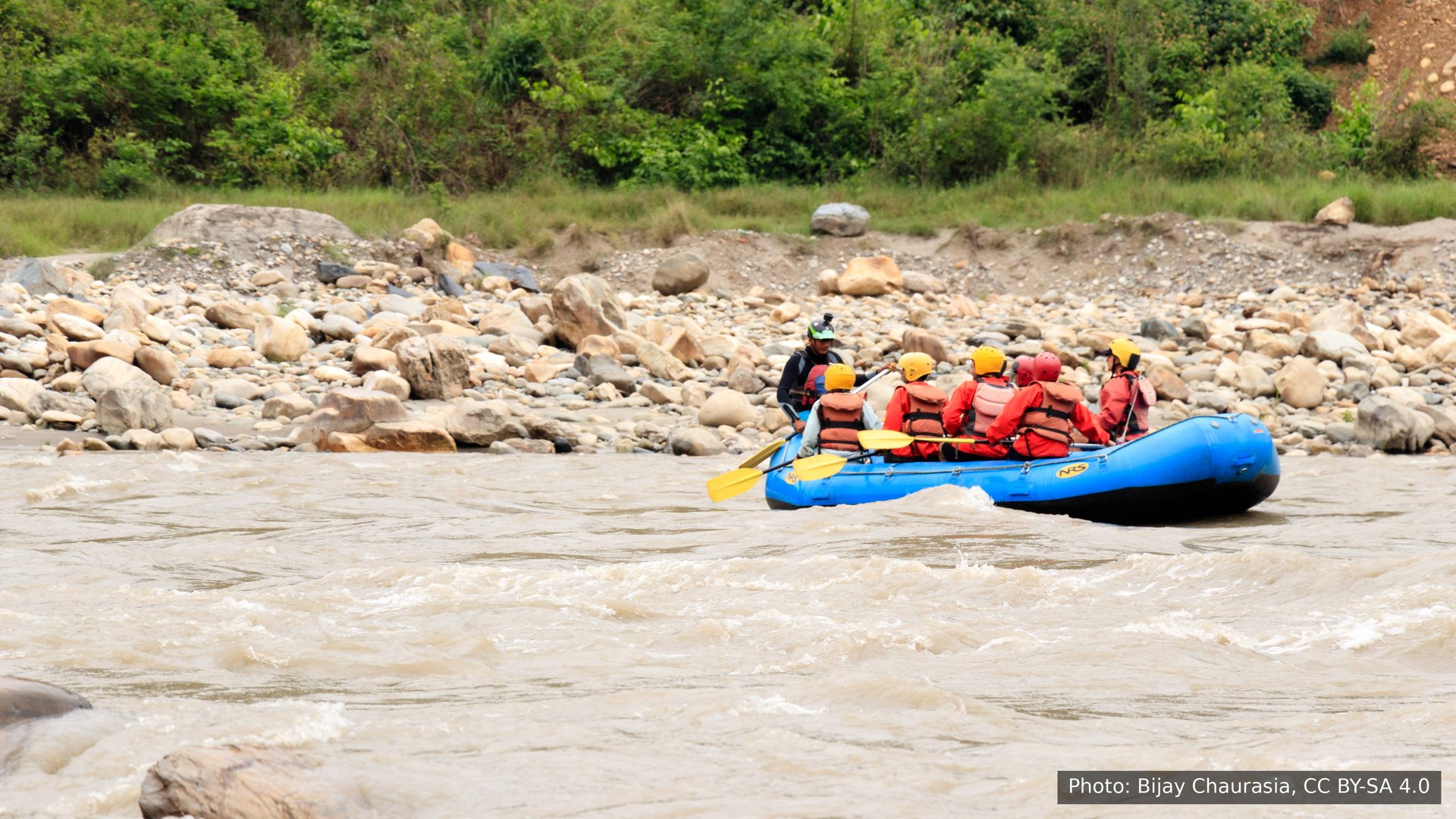 Rafting on the Trishuli River, Nepal