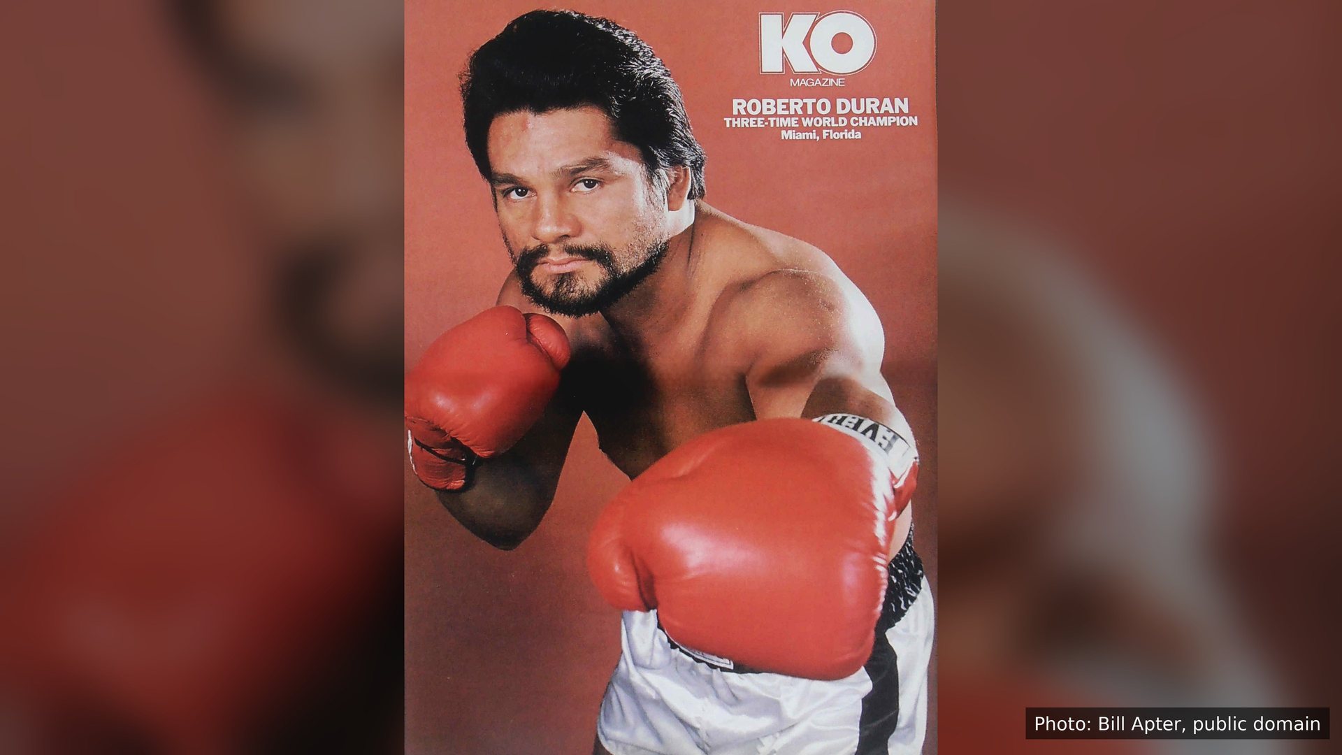 Roberto Durán, three-time world boxing champion