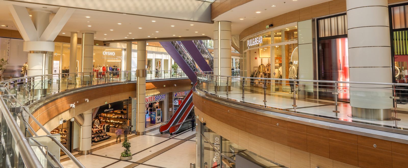 The Mall Athens, floors of shops under one roof