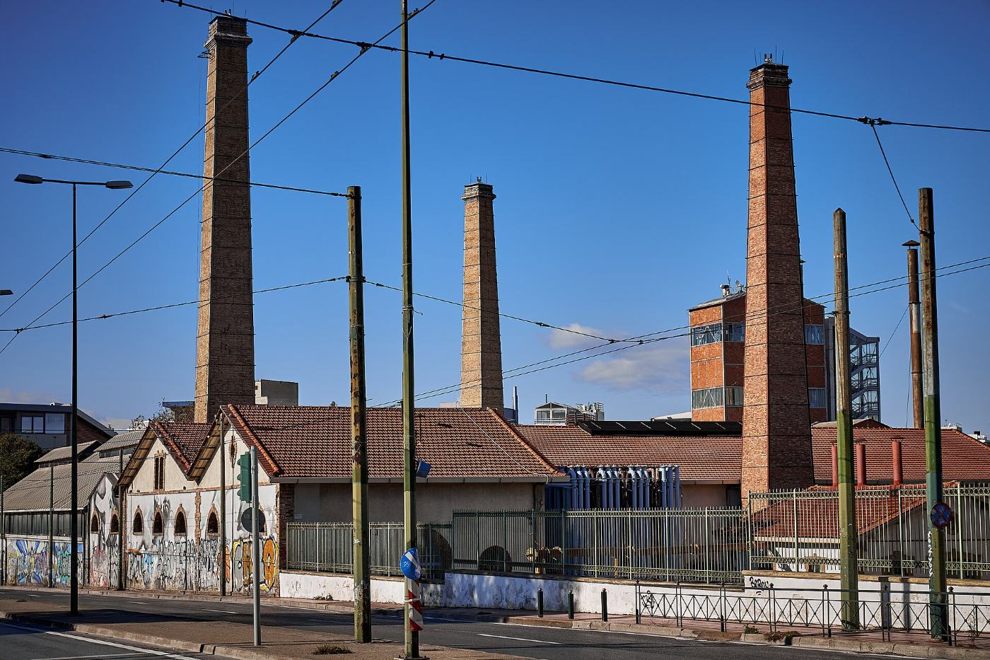 The 19th-century gasworks, now the Technopolis arts centre